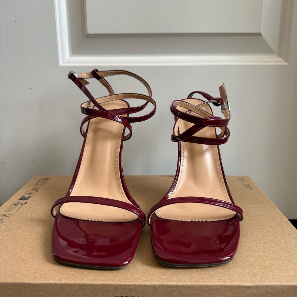 Burgundy Women's Heels
